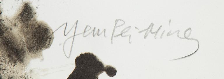 Yan Pei-Ming 严培明, lithograph, signed and numbered 23/75.