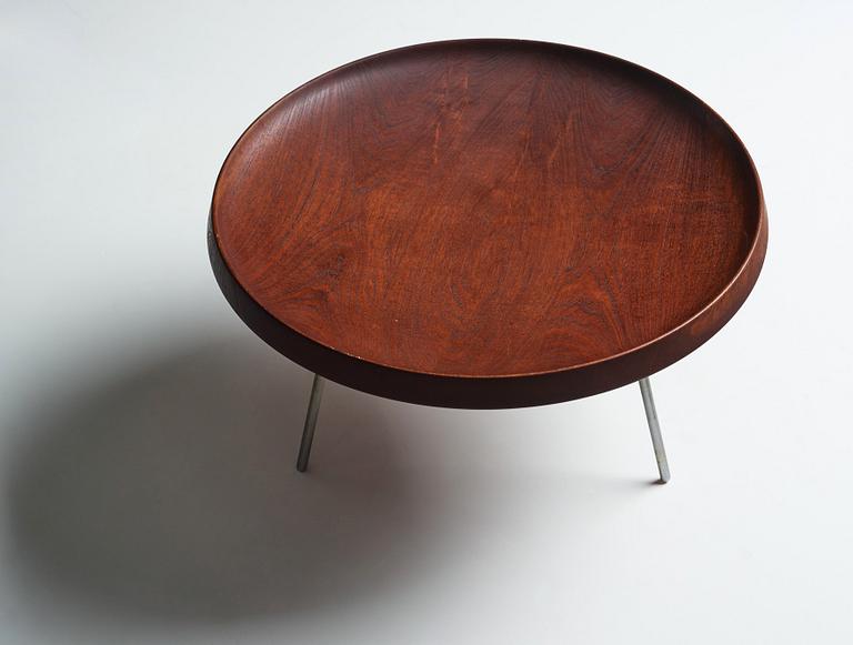 Hans J. Wegner, a teak fruit table "JH586", by cabinetmaker Johannes Hansen, Denmark 1950's-60's.