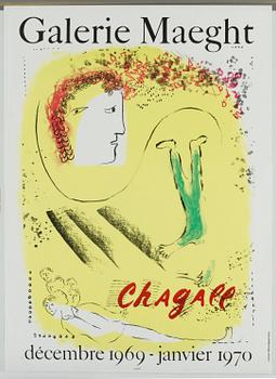 652. Marc Chagall, "Affiche d'exposition".