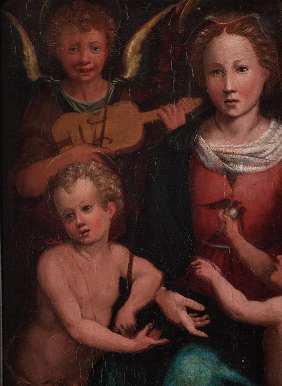 Rafael Hans krets, Madonnan med barnet och Johannes Döparen.