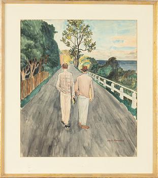 Arvid Fougstedt, "Höstpromenad".
