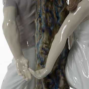 Ernest Massuet, figurine, "The Tree of Love", Lladró, Spain.