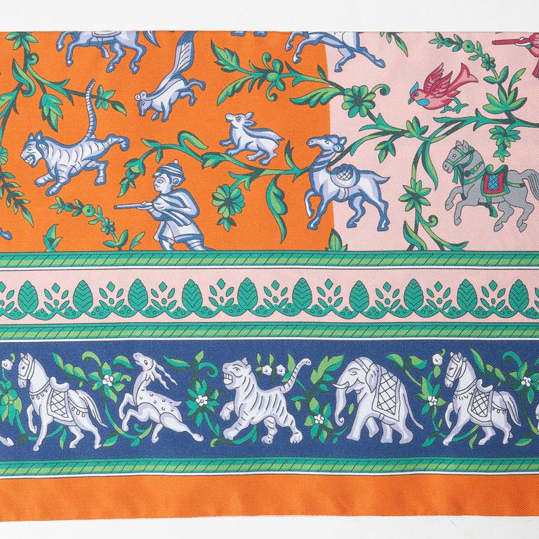 Hermés, scarf, Maxi Twilly, "Chasse en Inde".
