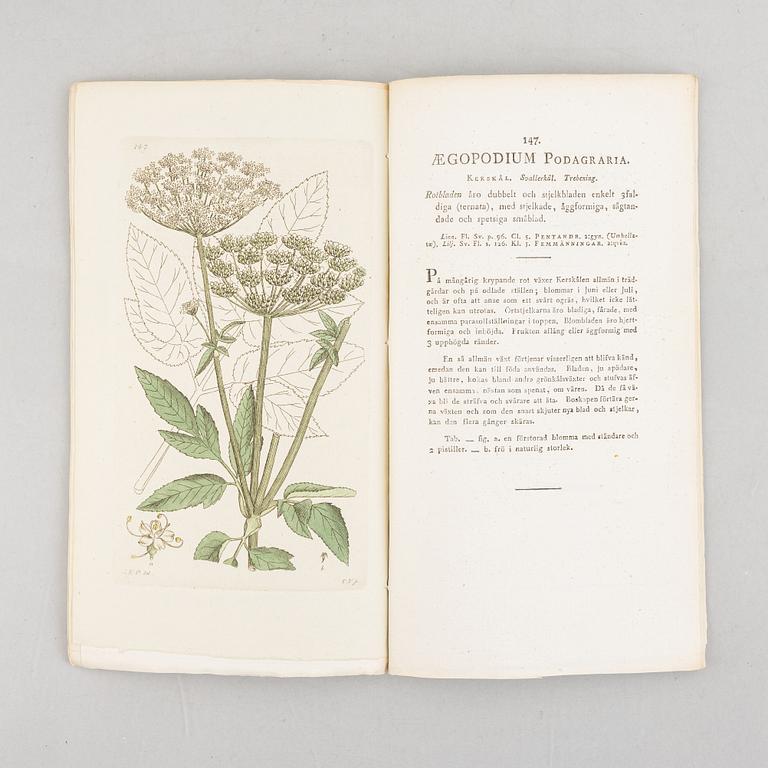 Johan Wilhelm Palmstruch & Johan Gustaf Billberg, "Swedish Botany", 78 parts in total.