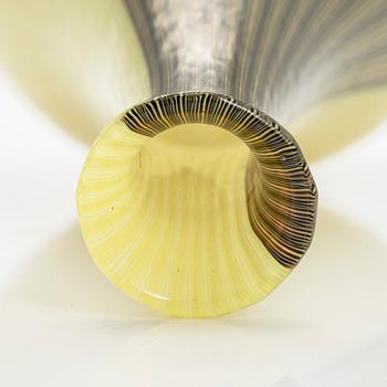 Carlo Scarpa, vase, 'Tessuto' signed Venini Murano Italia.
