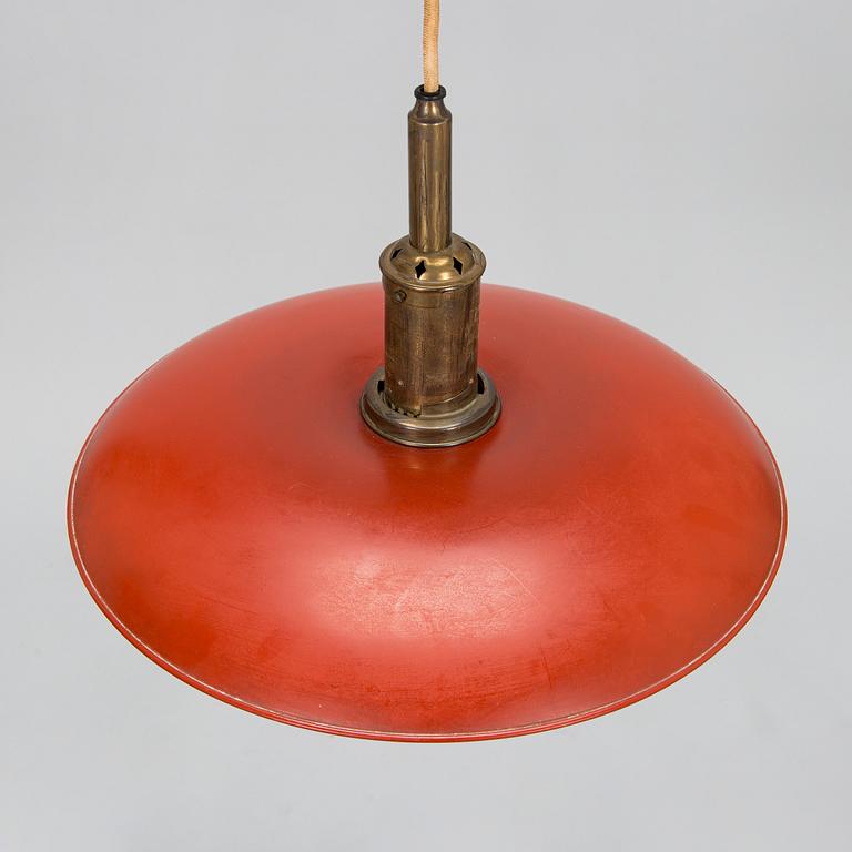 Poul Henningsen, taklampa PH-4/4 "Pulley pendant" för Louis Poulsen, tillverkad  1926-1928.