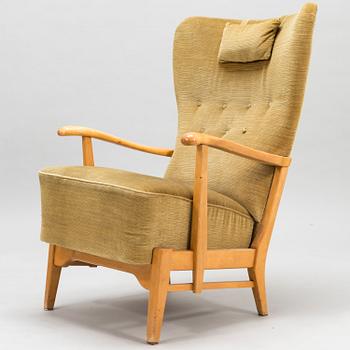 A 1950's armchair, unknown designer model 'Koti 2407' (Home), Asko Finland.