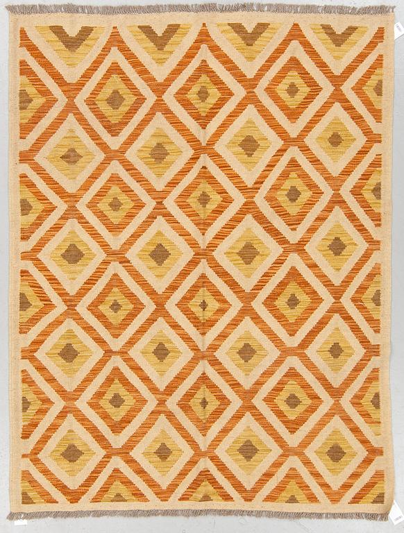 A RUG, kilim, around 200 x 149 cm.