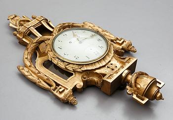 VÄGGPENDYL, gustaviansk stil, 1900-talets första hälft.