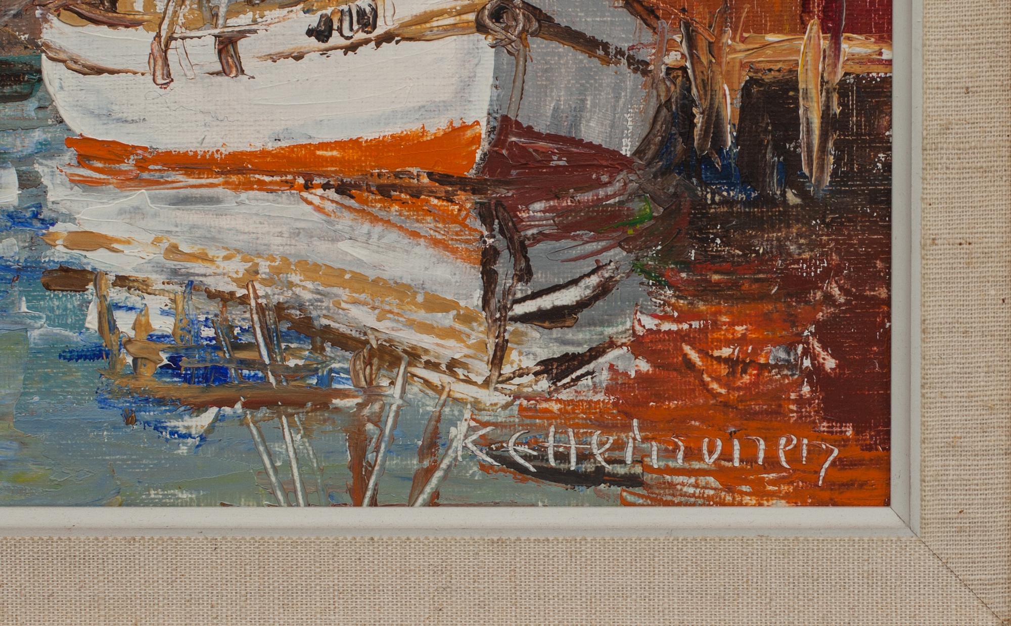 KURT ERIK HEINONEN, olja på duk, signerad.