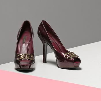 PUMPS, Louis Vuitton, storlek 39,5.