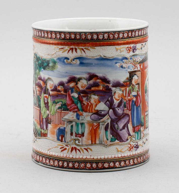 MUGG, porslin, Kina, 1700-tal.