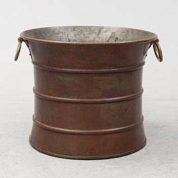 a copper tub from around 1900.