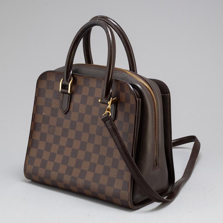 LOUIS VUITTON, a 'Triana' Damier Ebène bag.