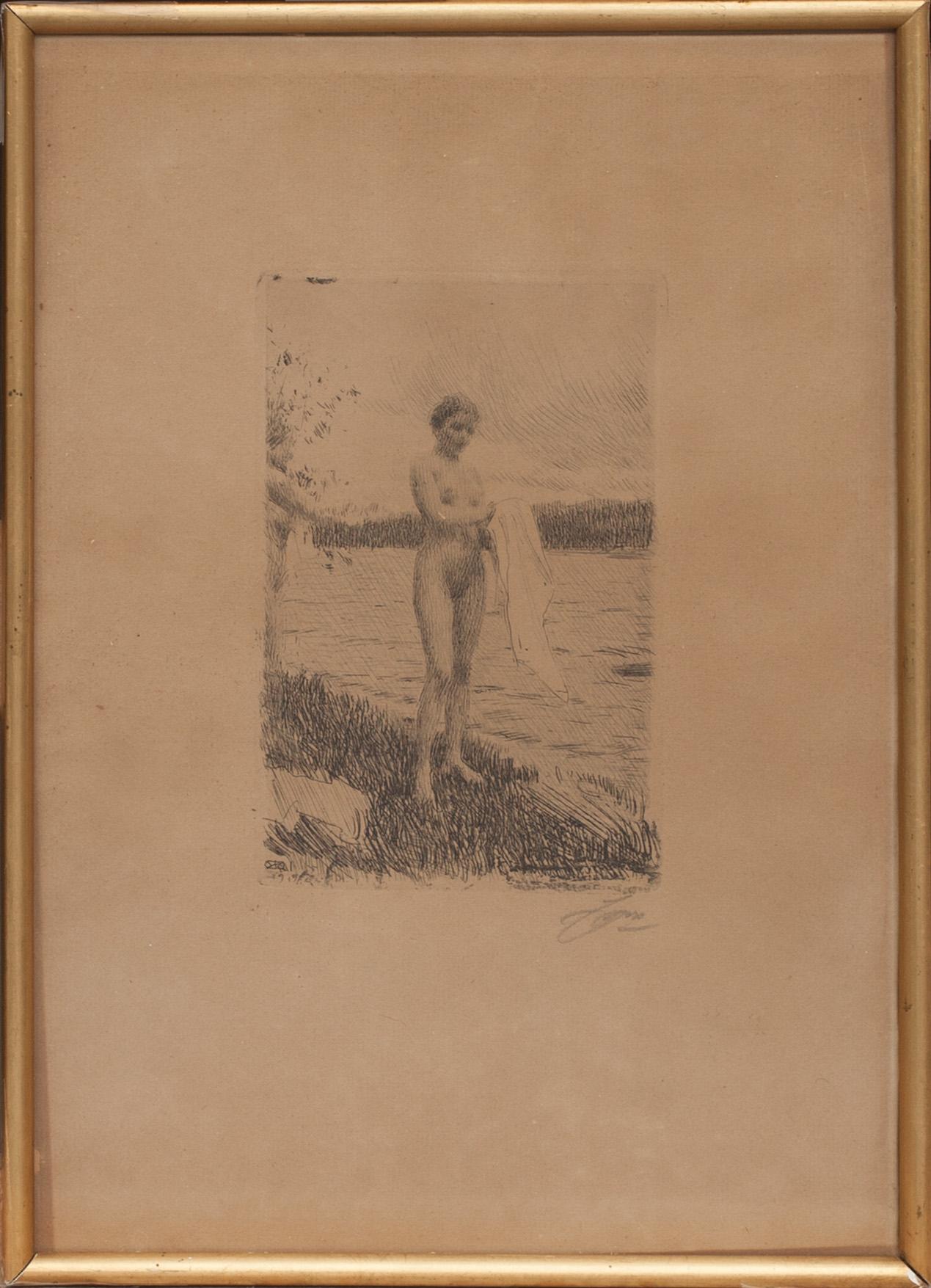 ANDERS ZORN, etsning.