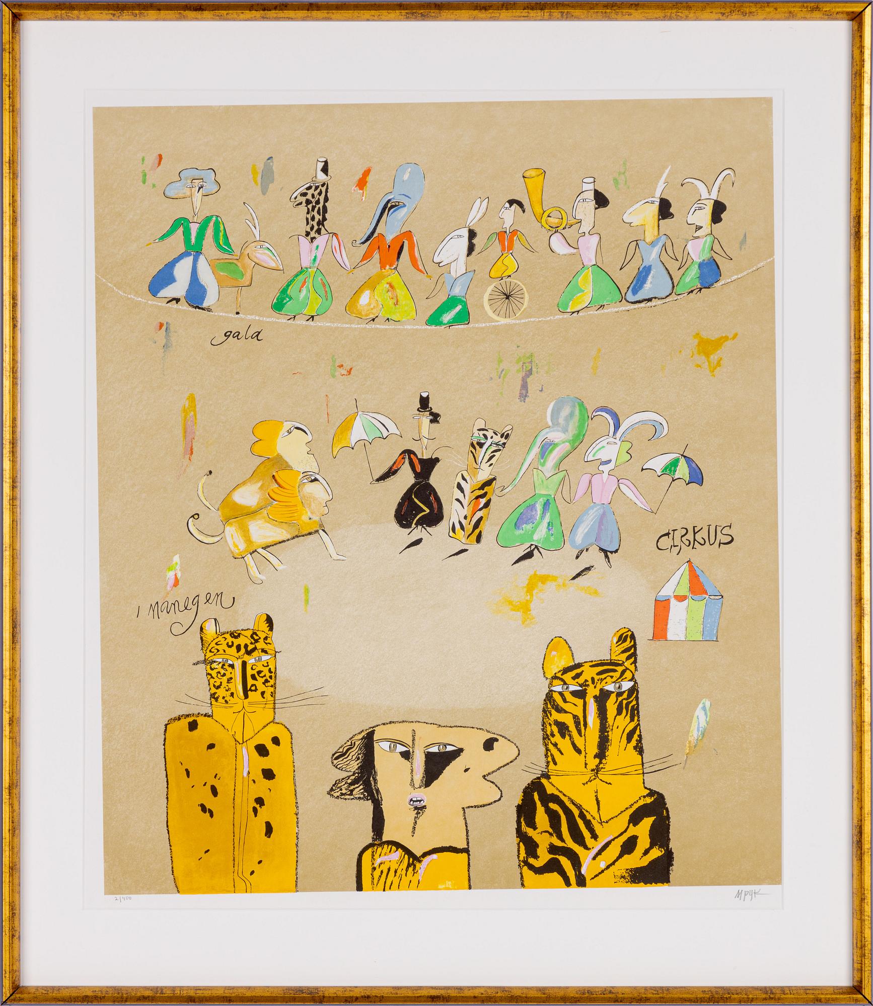 Madeleine Pyk, "Cirkus-I manegen".