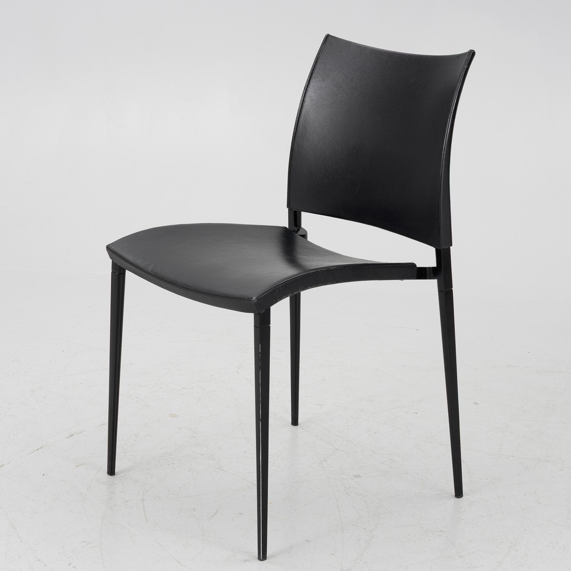 Pocci & Dondoli, chairs, 4 pcs, "Sand", Desalto.