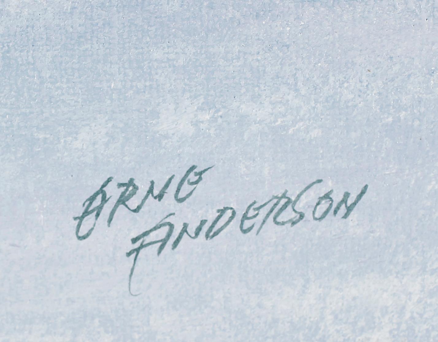 ARNE ANDERSSON, olja på duk, signerad.