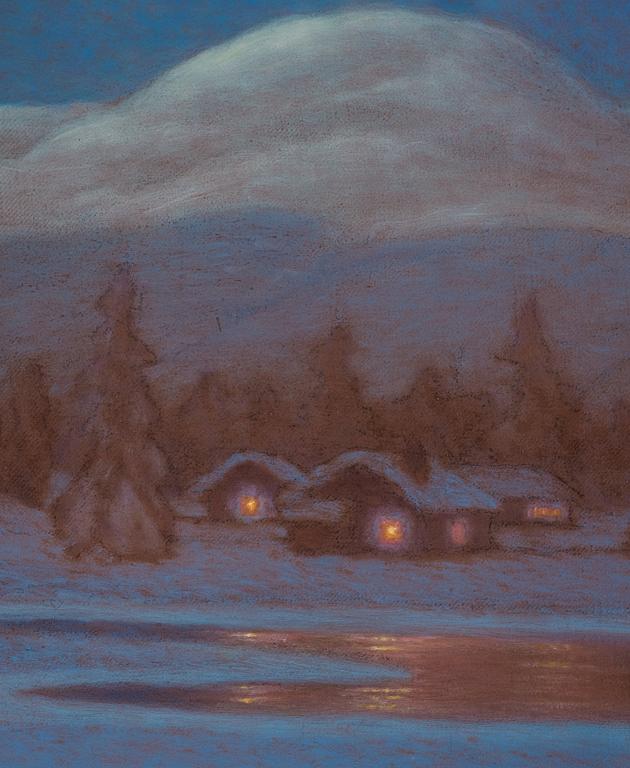 Bror Lindh, A winter's night.