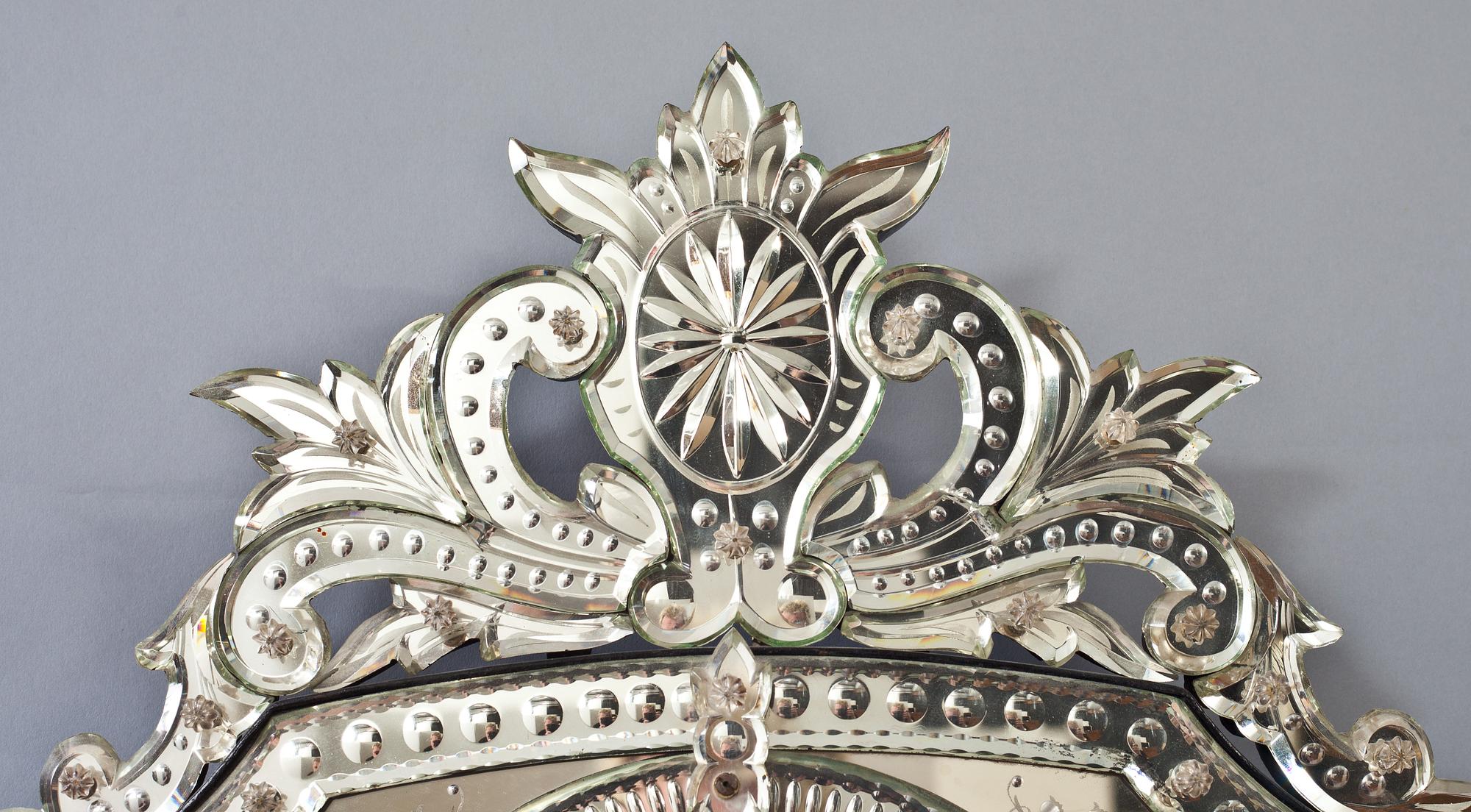 SPEGEL, venetiansk stil, 1900-tal.