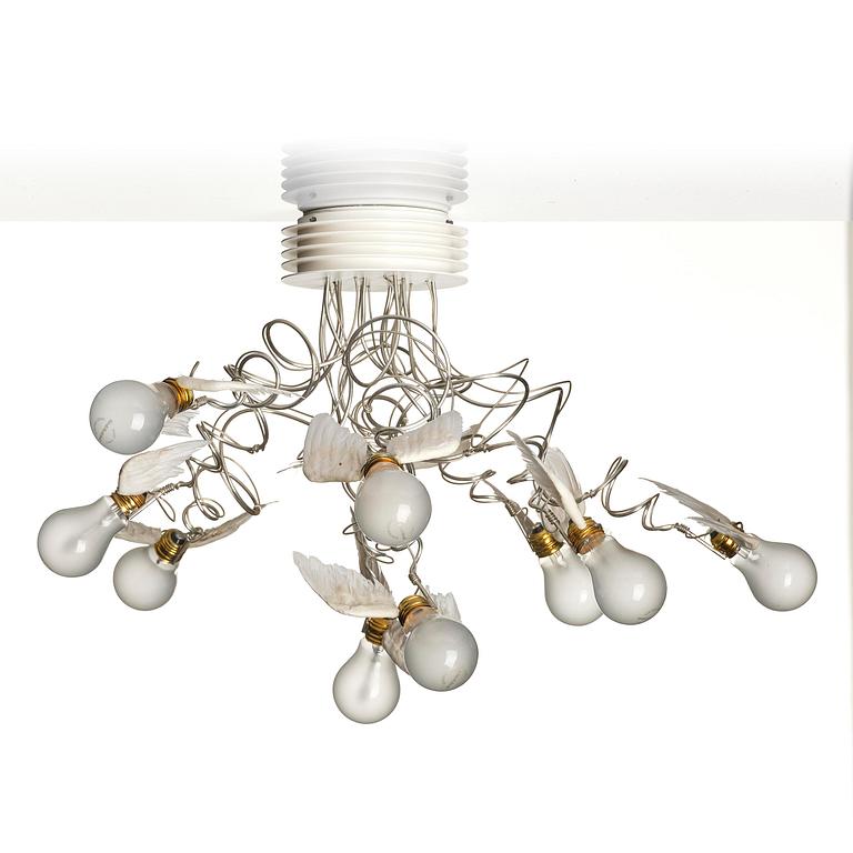 Ingo Maurer, a "Birdie's Nest" ceiling lamp, Ingo Maurer, Germany, post 2005.