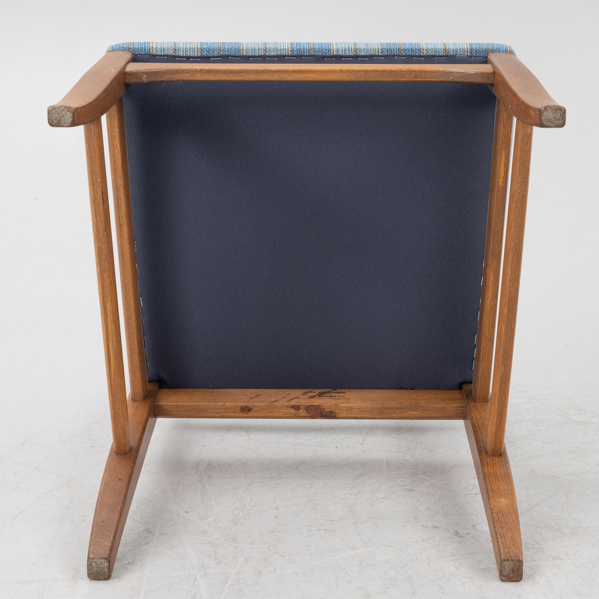 Carl Malmsten, four chairs 'Calmare Nyckel', late 20th century.