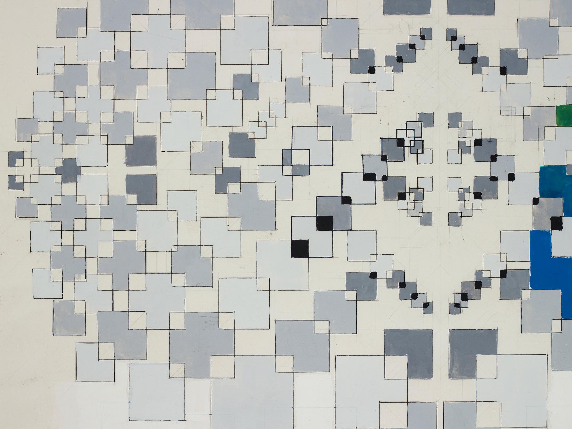 INGER EKDAHL, gouache på papper, signerad och daterad 1971.