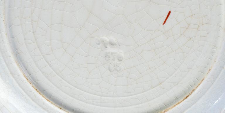 SERVISDELAR, 38 delar, opakgods, "Yesso", Gustavsberg, 1900-talets början.