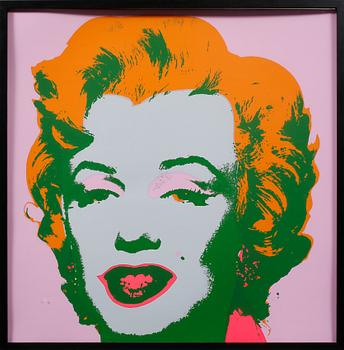 ANDY WARHOL, efter, färgserigrafi.