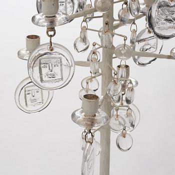 Erik Höglund, a floor candelabrum, Boda Smide, Sweden 1960-70s.