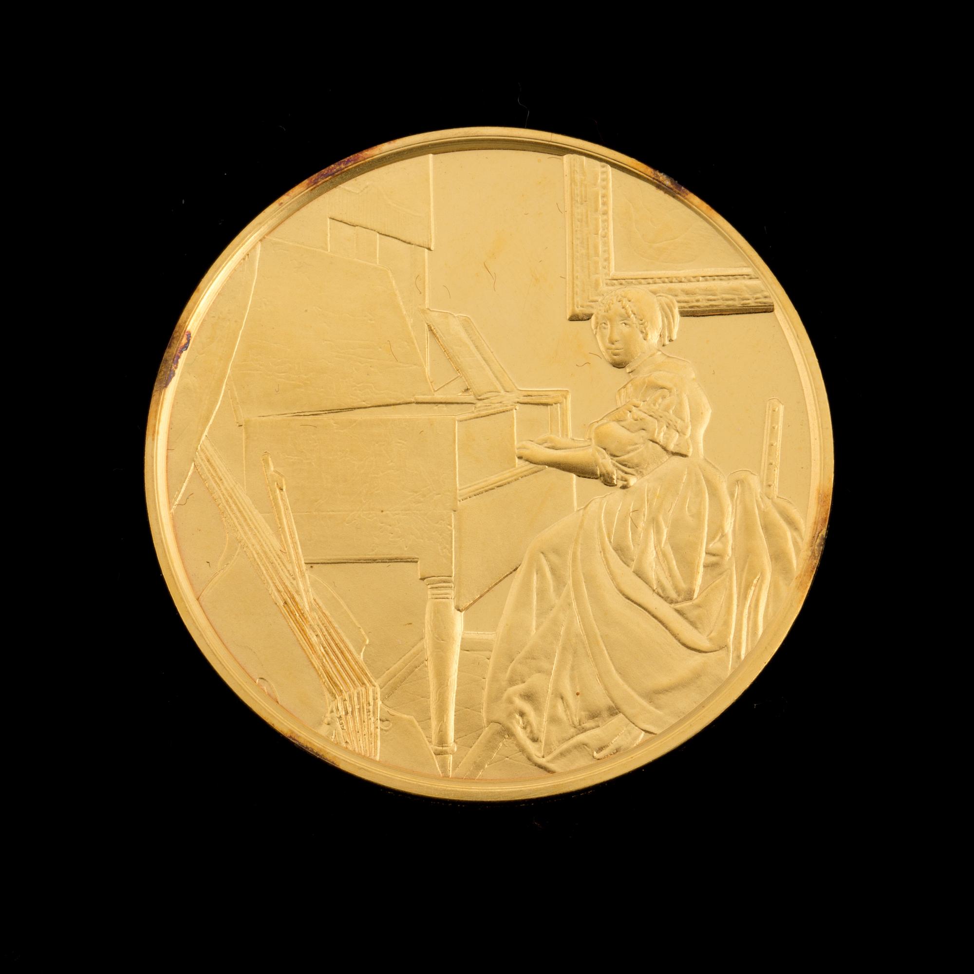 MYNT, 31 st, förgyllt silver, Franklin Mint.