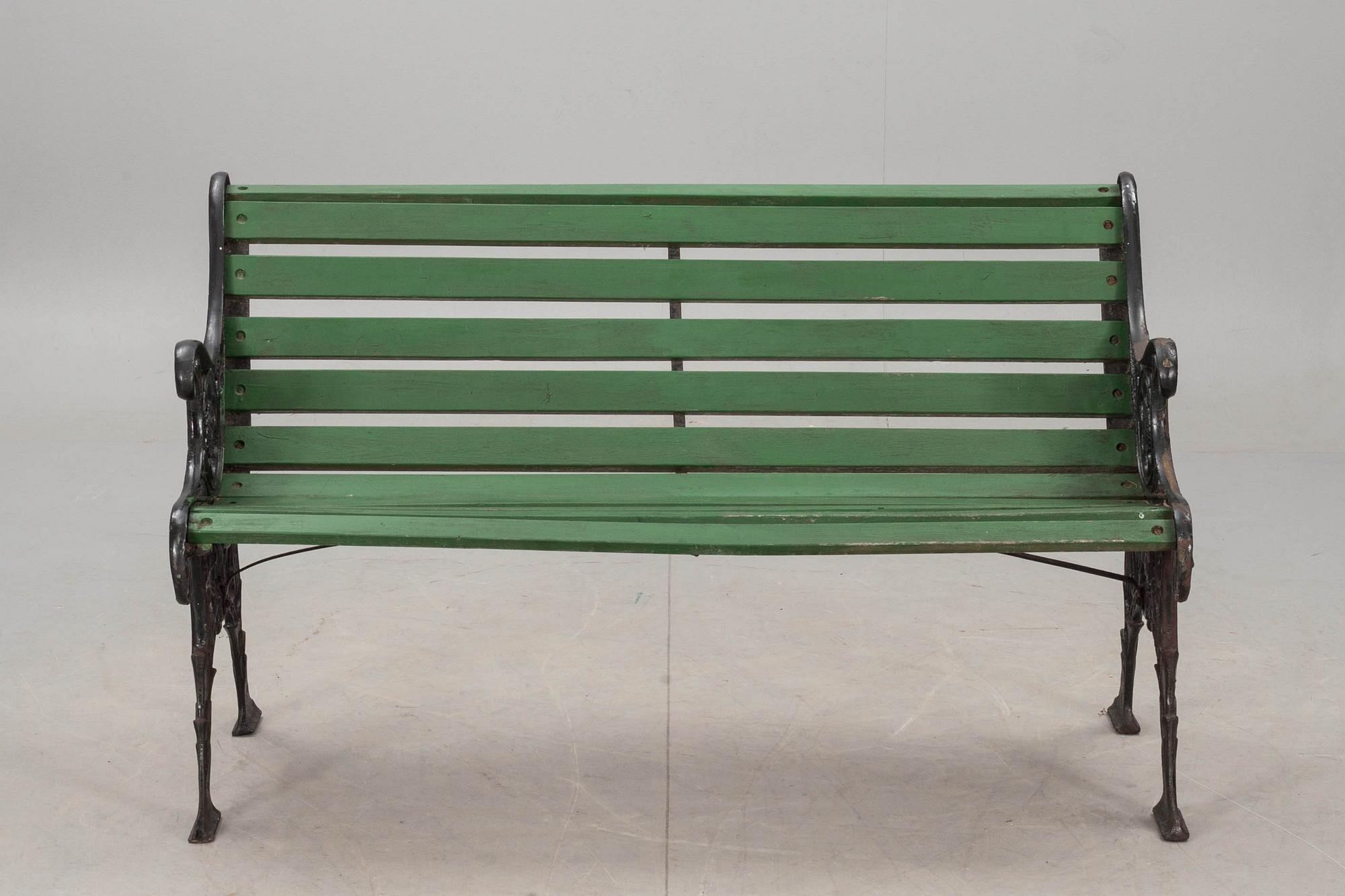 TRÄDGÅRDSBÄNK, 1900-tal.