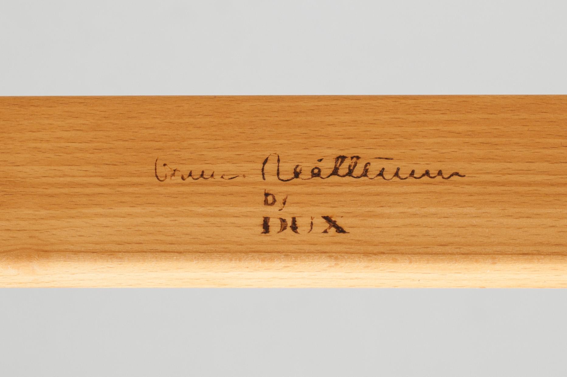 FÅTÖLJ, "Pernilla", Bruno Mathsson, DUX, 1900-talets andra hälft.