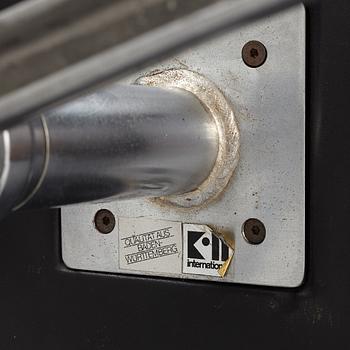 Preben Fabricius & Jørgen Kastholm, armchairs, a pair, "Tulip", Knoll International.