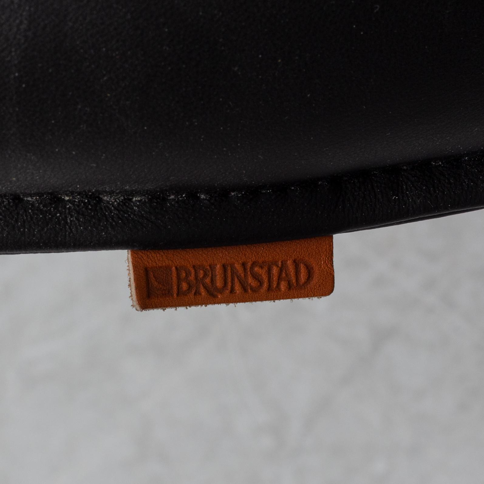 A pair of 'Delta Adventure' leather eay chairs, Brunstad AS, Norway.