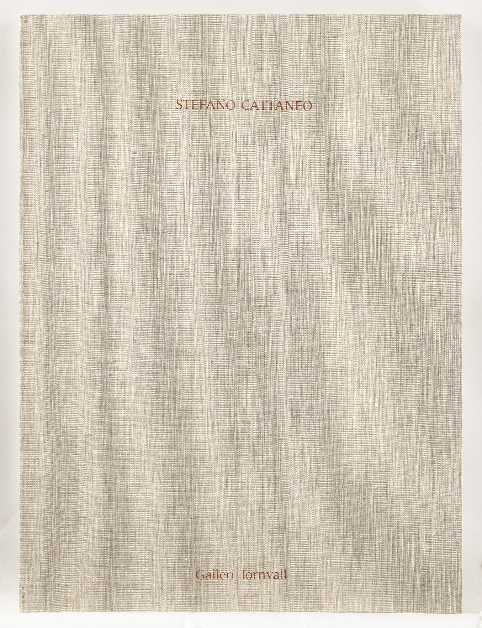STEFANO CATTANEO, mapp, etsningar, 4 st. numrerade 13/50, daterade -90. Utgivna av Galleri Tornvall.