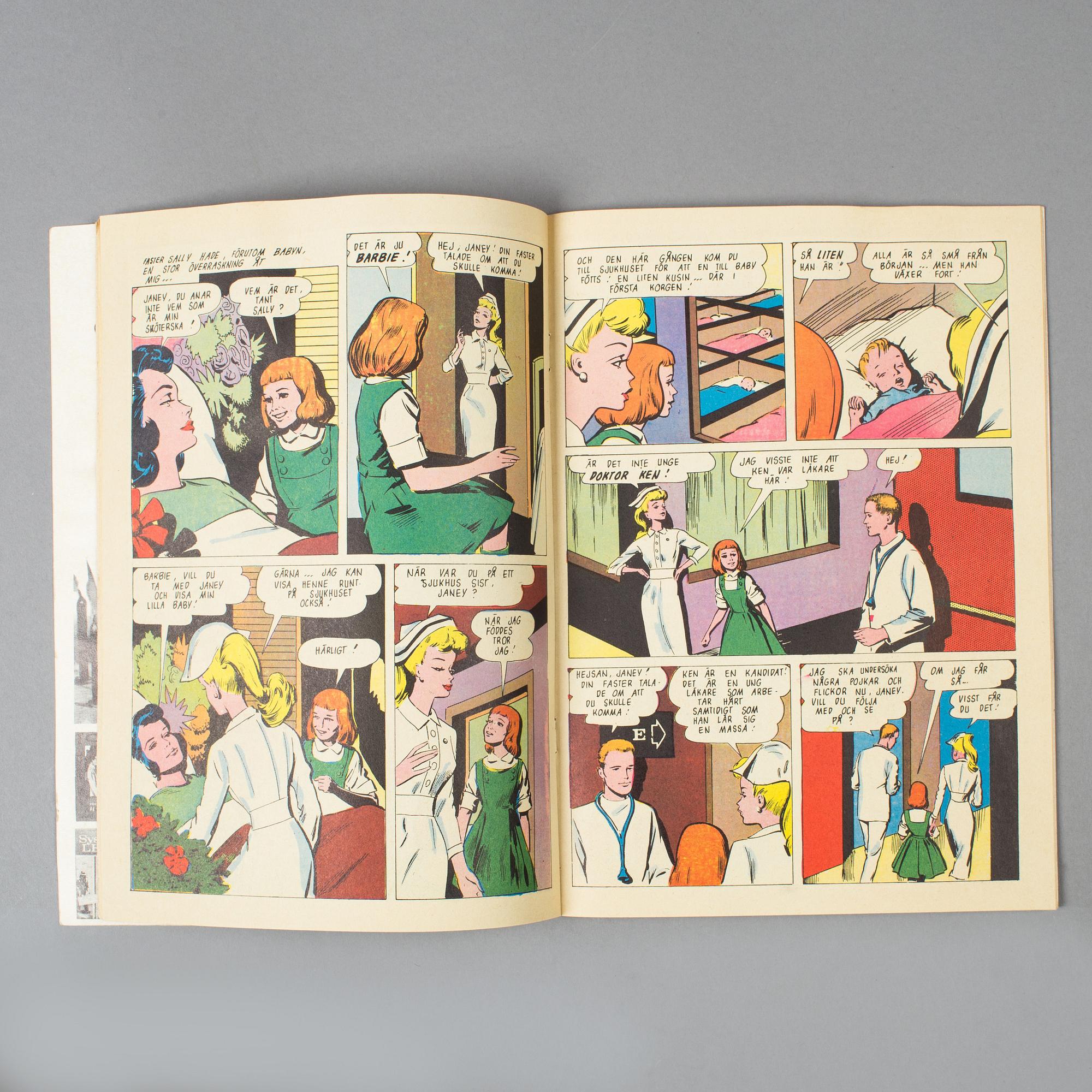 A Barbie comic book #1, Stockholm, 1963.
