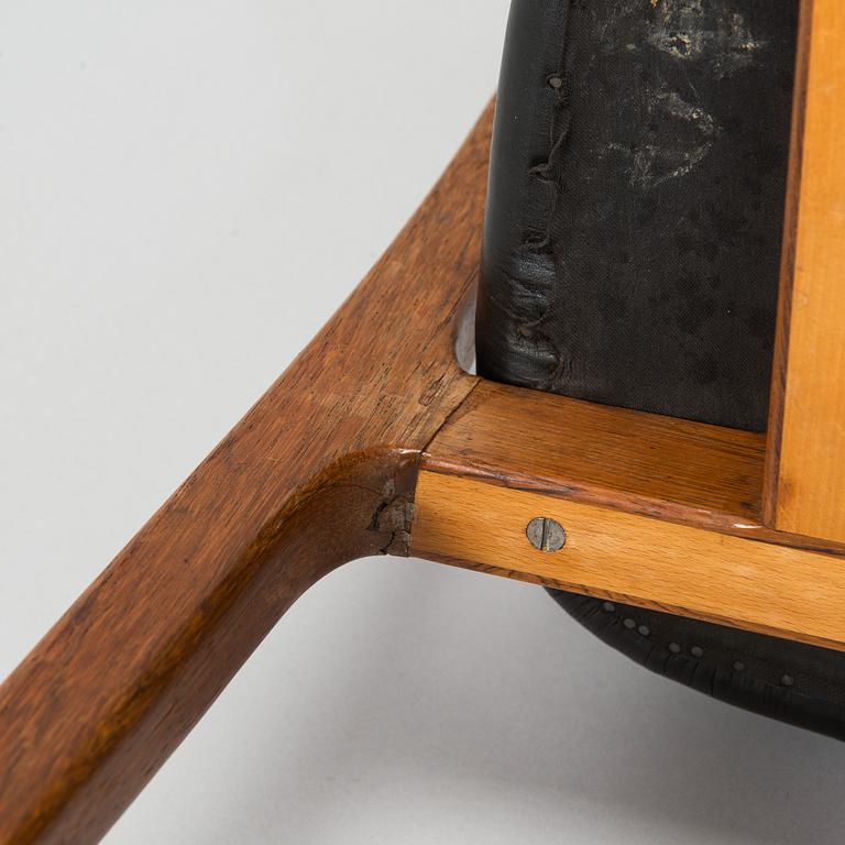Ole Wanscher, A rosewood armchair, model J2883, cabinetmaker AJ Iversen, Denmark 1960s.