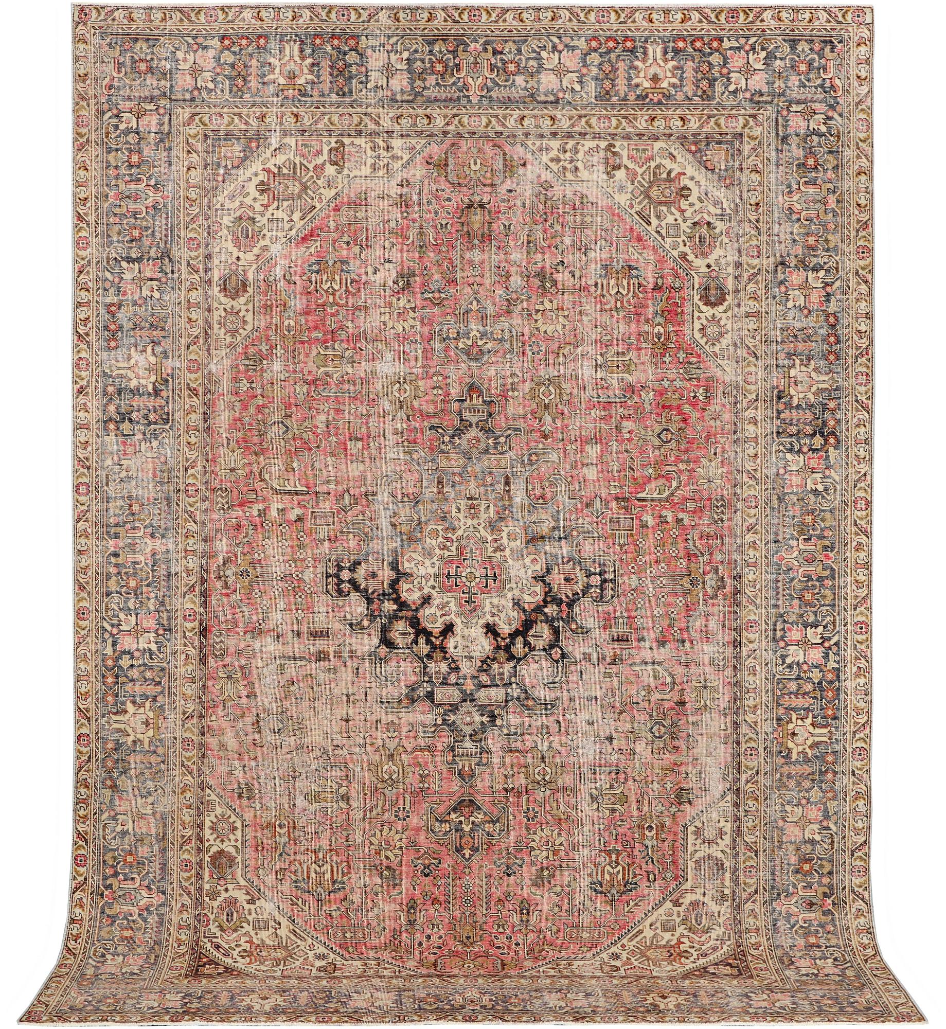 Matta, Persisk, vintage design, ca 291 x 193 cm.