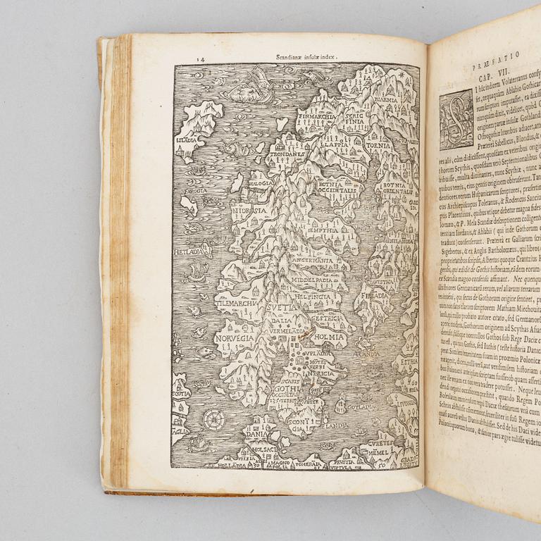 First edition of Johannes Magnus' Historia, 1554.