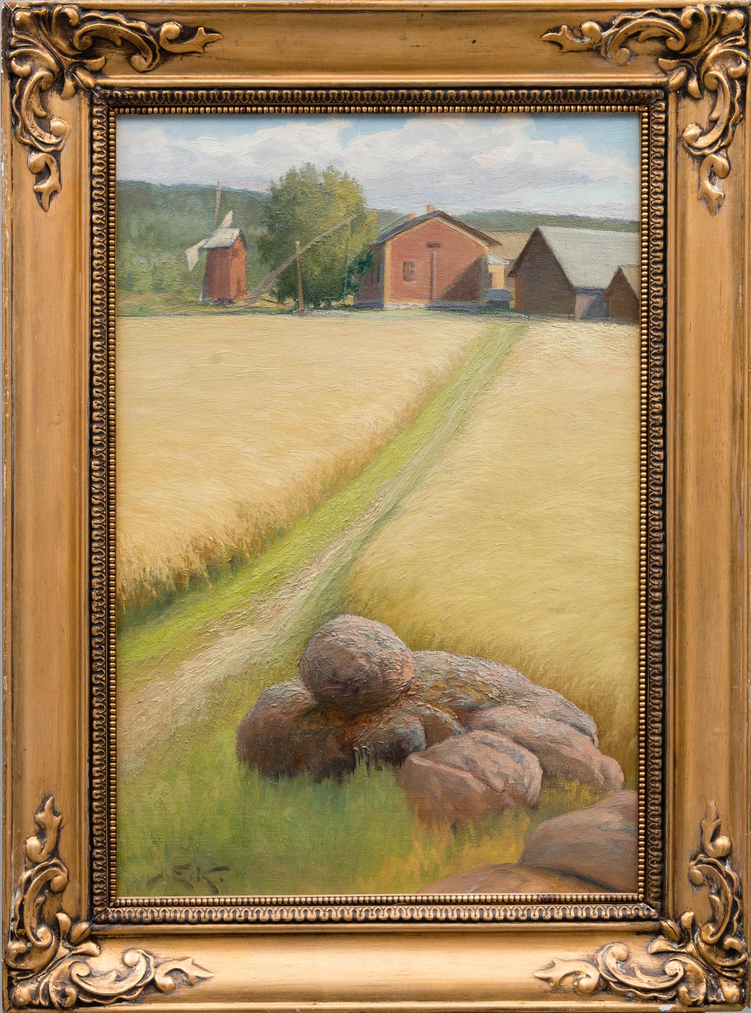 JOHAN ELIS KORTMAN, olja på duk, signerad.