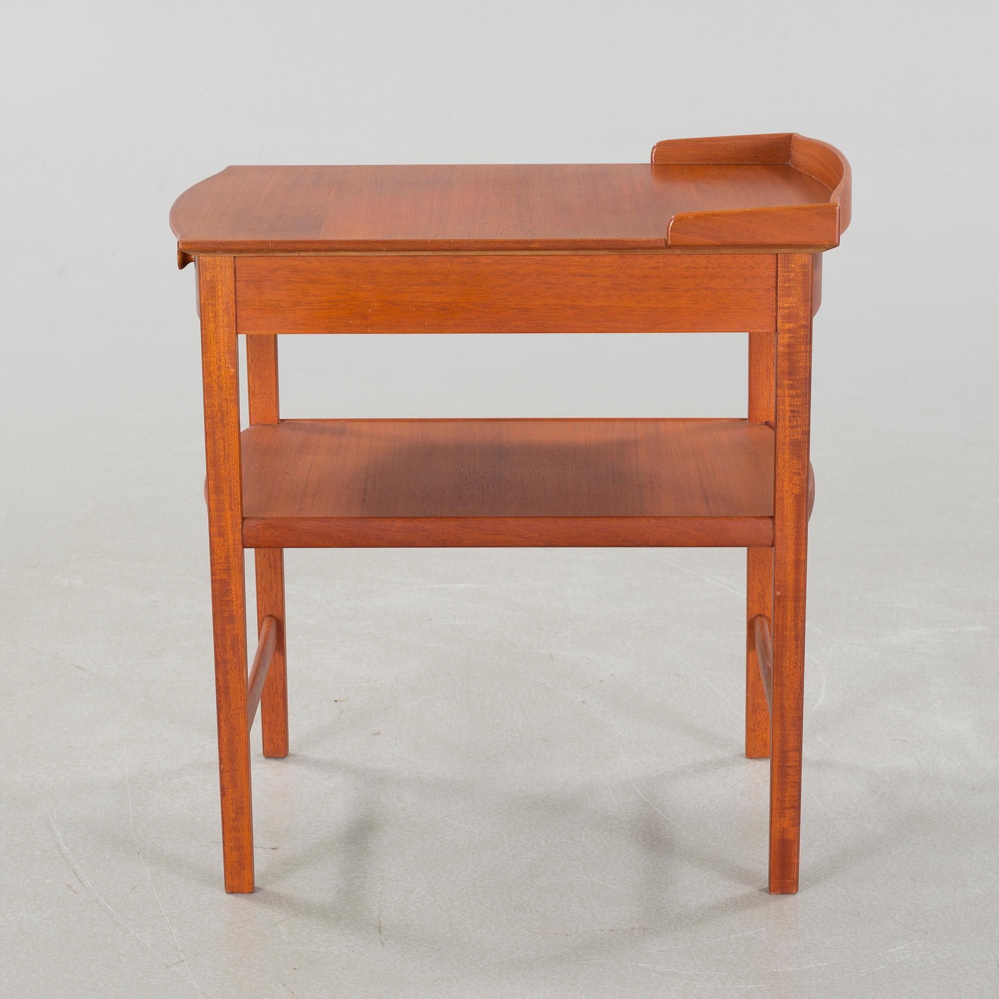 A "Birgitta" bedside table by Carl Malmsten for Bodafors, second half of the 20th century.