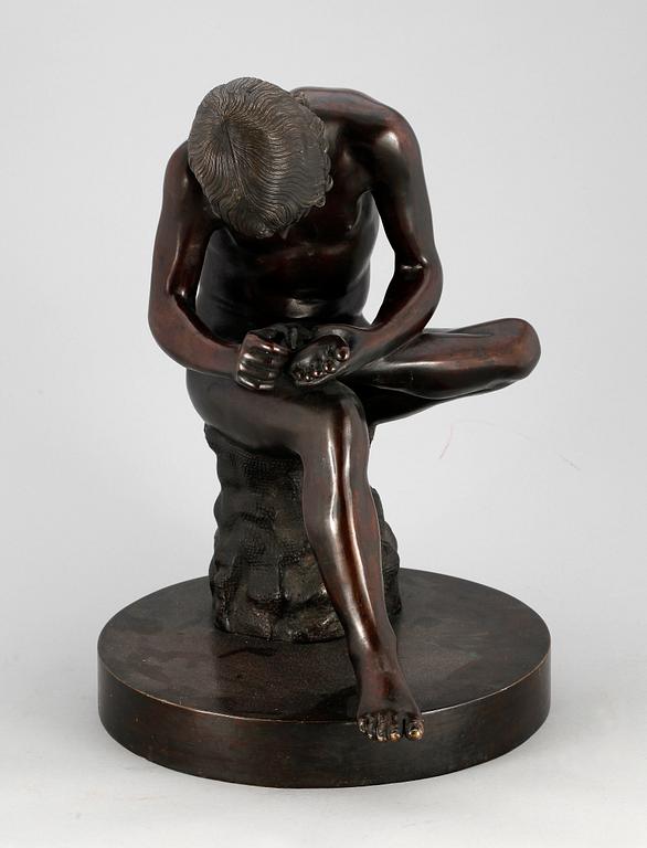 SKULPTUR, brons, 1800/1900-tal.