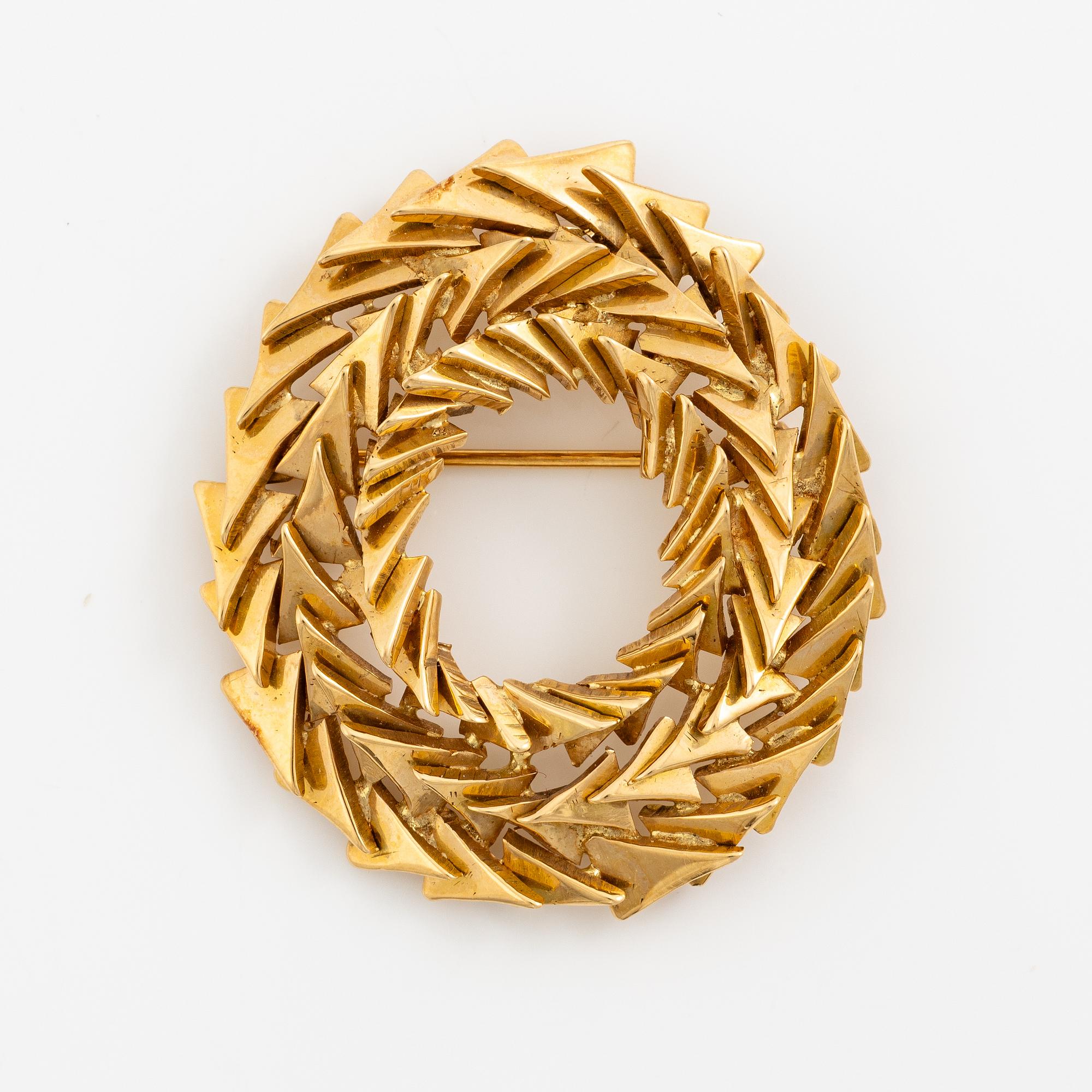 Rey Urban, brosch, 18K guld,