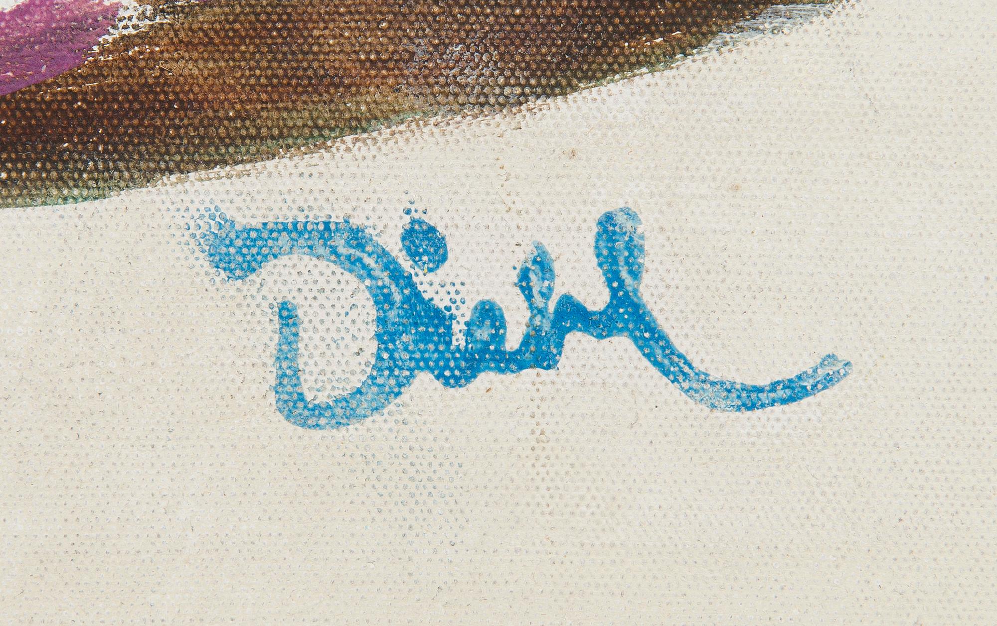 Gösta Diehl, Nainen mekossa.