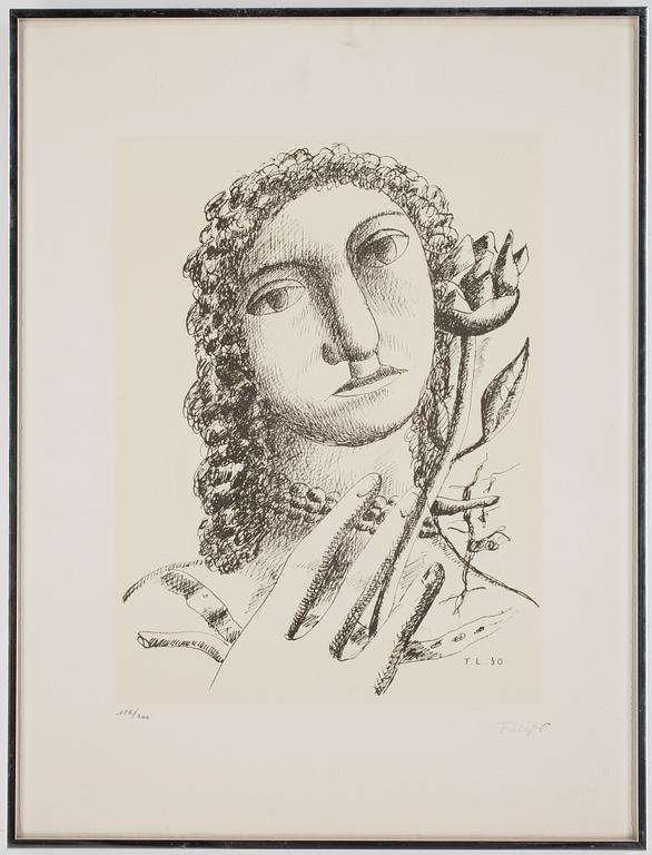FERNAND LÉGER (Efter), offsettryck, tryckt signatur, numrerad 156/300.