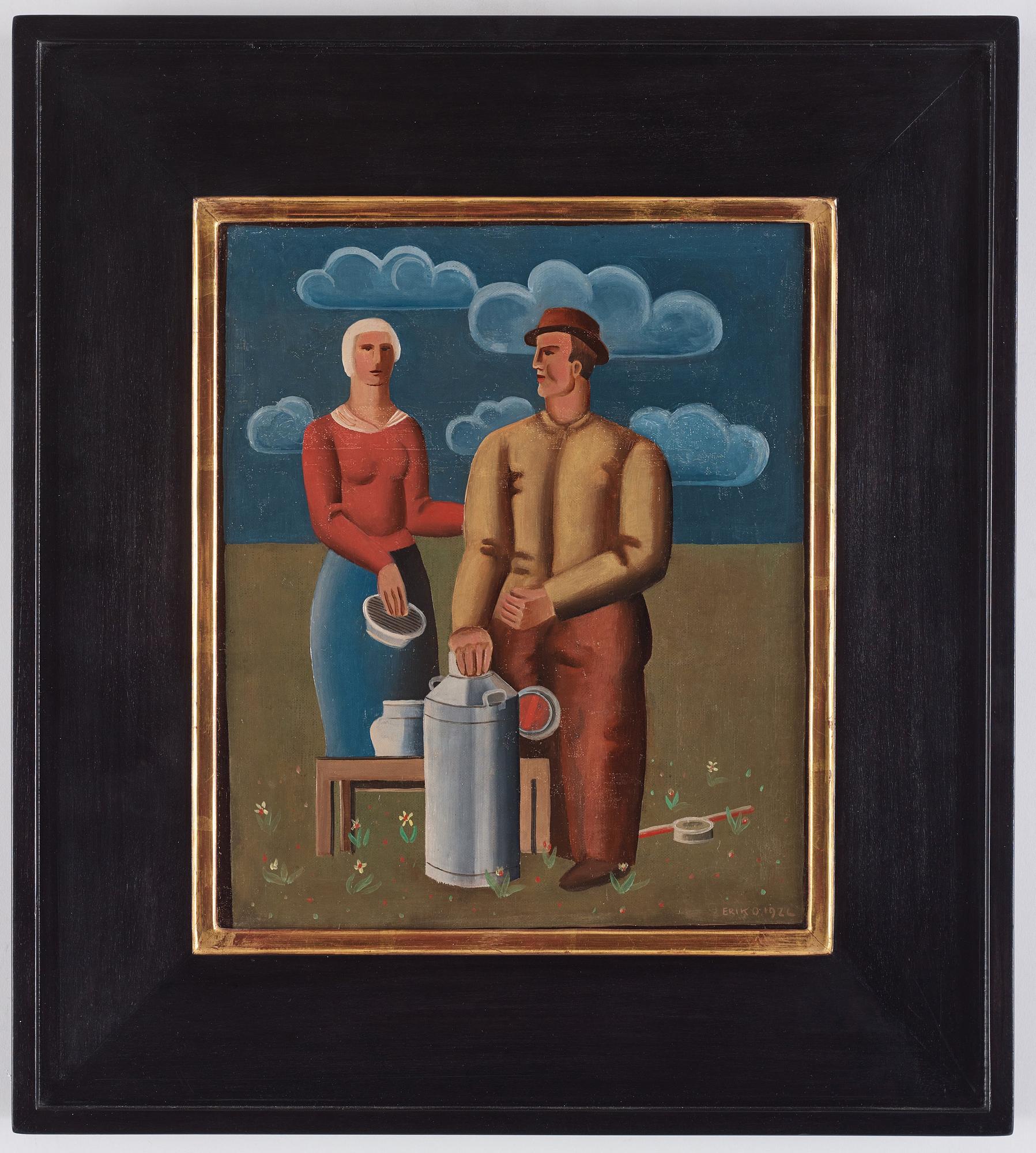 Erik Olson, "Franskt bondfolk".