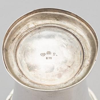 Lorenz Hell, a silver beaker, Alingsås, 1797.