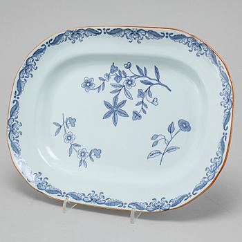 24 pieces of "Ostindia" table ware in earthenware, Rörstrand, 20th century.