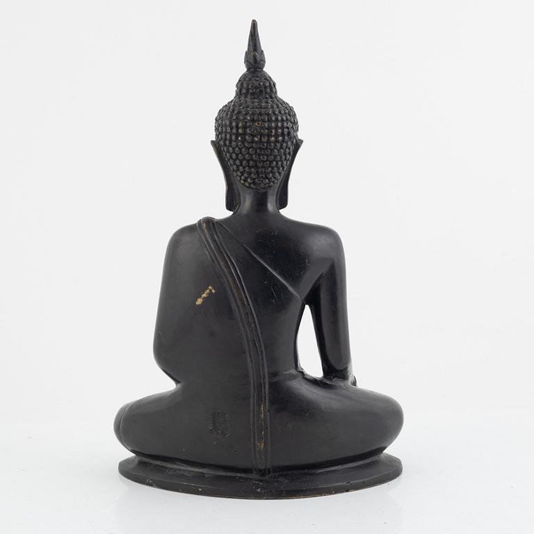 Buddha, brons. Thailand, 1900-tal.